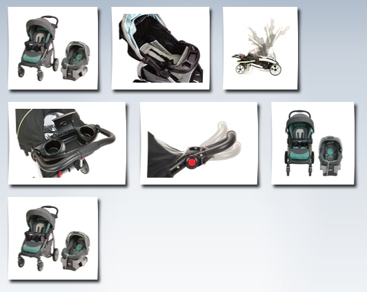 Graco stylus classic connect lx travel system, winslet