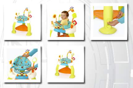 Bright Starts bounce bounce baby activity zone