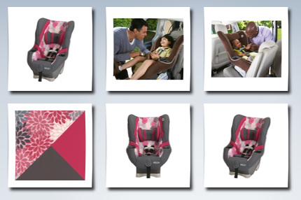 Graco my ride 65 lx convertible car seat, asbury