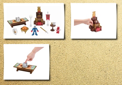 Fisher-Price imaginext castle battle plan playset